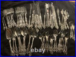 Oneida Monte Carlo Stainless Flatware Set Huge Lot