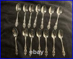 Oneida Monte Carlo Stainless Flatware Set Huge Lot