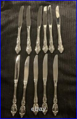 Oneida Monte Carlo Stainless Flatware Set Huge Lot