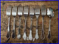 Oneida Morning Blossom Flatware Stainless (set Of 8)