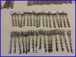 Oneida Mozart Pattern Deluxe Stainless 169 piece lot