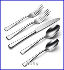 Oneida Noble 72 pc Flatware Set Serv for 14 incl Serving pieces New