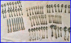 Oneida Northland BATON ROUGE Stainless Japan Flatware 70 PC Service 8 Complete