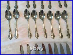 Oneida Northland BATON ROUGE Stainless Japan Flatware 70 PC Service 8 Complete