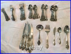 Oneida Northland BATON ROUGE Stainless Japan Flatware 70 PC Service 8 Complete