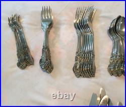 Oneida Northland BATON ROUGE Stainless Japan Flatware 70 PC Service 8 Complete
