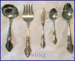 Oneida Northland BATON ROUGE Stainless Japan Flatware 70 PC Service 8 Complete