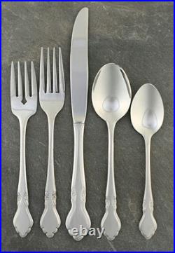 Oneida Northland MUSETTE OHSMUS Stainless Flatware 70 piece NEW OLD STOCK LOOK