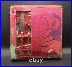 Oneida Northland MUSETTE OHSMUS Stainless Flatware 70 piece NEW OLD STOCK LOOK