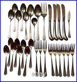 Oneida Northland Post Road Flatware Lot 31 Pc (READ)