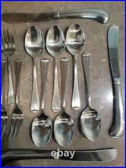 Oneida Northland Post Road Stainless Flatware 5 Piece Setting Service For 6