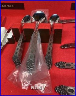 Oneida Northland San Francisco Stainless Flatware 70pc Service 8 Chest