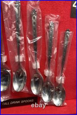 Oneida Northland San Francisco Stainless Flatware 70pc Service 8 Chest