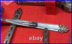 Oneida Northland San Francisco Stainless Flatware 70pc Service 8 Chest