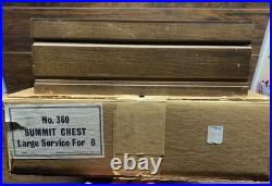 Oneida Northland San Francisco Stainless Flatware 70pc Service 8 Chest