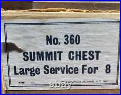 Oneida Northland San Francisco Stainless Flatware 70pc Service 8 Chest