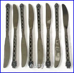 Oneida Northland San Francisco Stainless Flatware Set 59 Pc Japan Black Oneida Northland San Francisco Stainless Flatware Set 59 Pc Japan Black