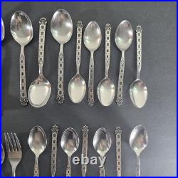 Oneida / Northland San Francisco Vintage 48 Pc. Set Stainless Flatware Lot Japan