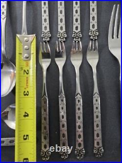 Oneida / Northland San Francisco Vintage 48 Pc. Set Stainless Flatware Lot Japan Oneida / Northland San Francisco Vintage 48 Pc. Set Stainless Flatware Lot Japan