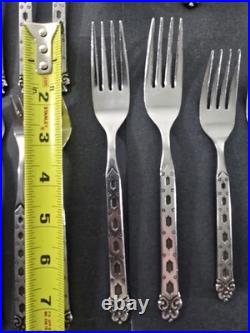 Oneida / Northland San Francisco Vintage 48 Pc. Set Stainless Flatware Lot Japan