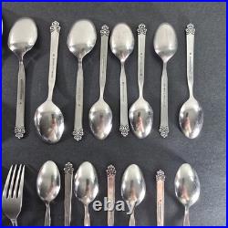 Oneida / Northland San Francisco Vintage 48 Pc. Set Stainless Flatware Lot Japan