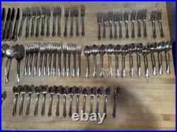 Oneida Oneidacraft Deluxe Stainless CHATEAU 12 plc settings BUNDLE 90 pieces