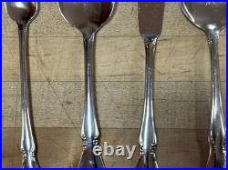 Oneida Oneidacraft Deluxe Stainless CHATEAU 12 plc settings BUNDLE 90 pieces
