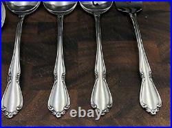 Oneida Oneidacraft Deluxe Stainless CHATEAU Flatware Set Service for 12+ 93 Pcs