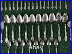 Oneida Oneidaware ANTHEM Stainless Flatware Spoon Fork Knife Serving 82 Pcs