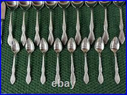 Oneida Oneidaware ANTHEM Stainless Flatware Spoon Fork Knife Serving 82 Pcs