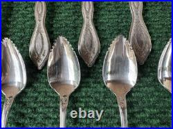 Oneida Oneidaware ANTHEM Stainless Flatware Spoon Fork Knife Serving 82 Pcs