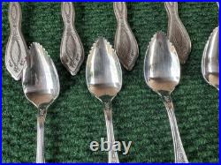 Oneida Oneidaware ANTHEM Stainless Flatware Spoon Fork Knife Serving 82 Pcs
