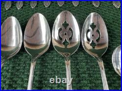 Oneida Oneidaware ANTHEM Stainless Flatware Spoon Fork Knife Serving 82 Pcs