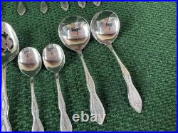Oneida Oneidaware ANTHEM Stainless Flatware Spoon Fork Knife Serving 82 Pcs