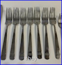 Oneida POMPEI 36 Pc Stainless Flatware Set 6+ Place Settings