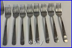 Oneida POMPEI 36 Pc Stainless Flatware Set 6+ Place Settings