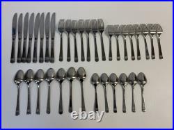 Oneida POMPEI 36 Pc Stainless Flatware Set 6+ Place Settings