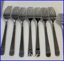 Oneida POMPEI 36 Pc Stainless Flatware Set 6+ Place Settings