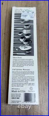 Oneida Pacific Tide 5 Pc Place Setting 18/8 Stainless Flatware 1992 New USA Oneida Pacific Tide 5 Pc Place Setting 18/8 Stainless Flatware 1992 New USA
