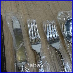 Oneida Pacific Tide 5 Pc Place Setting 18/8 Stainless Flatware 1992 New USA