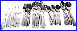 Oneida Paradox Stainless Steel Flatware 37 Piece Lot