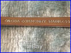 Oneida Patrick henry community stainless USA flatware set of 163 pieces