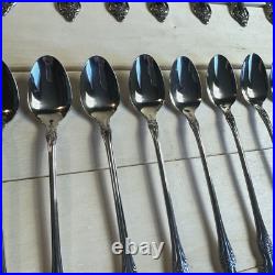 Oneida RAPHAEL Stainless Distinction Deluxe Flatware 85 PCS EUC