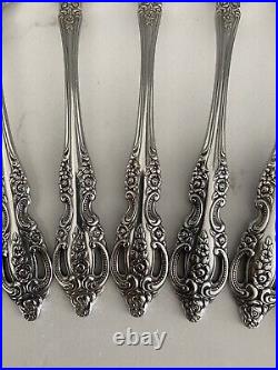 Oneida RENOIR PEMBROOKE Stainless SSS Glossy USA Silverware Set 39 Pieces