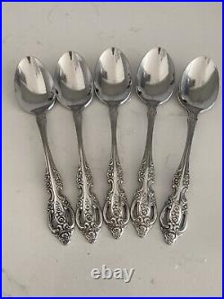 Oneida RENOIR PEMBROOKE Stainless SSS Glossy USA Silverware Set 39 Pieces