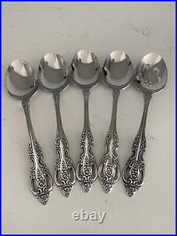 Oneida RENOIR PEMBROOKE Stainless SSS Glossy USA Silverware Set 39 Pieces