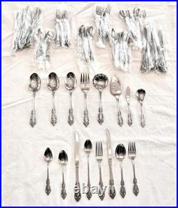 Oneida Raphael Distinction Deluxe 72 Pc Stainless Flatware 8pc Service for 8 Oneida Raphael Distinction Deluxe 72 Pc Stainless Flatware 8pc Service for 8