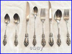 Oneida Raphael Distinction Deluxe 72 Pc Stainless Flatware 8pc Service for 8