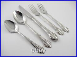 Oneida Repose Bittersweet USA & 1881 Rogers 84 Pc Set 15 Place Settings & Serve