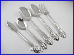 Oneida Repose Bittersweet USA & 1881 Rogers 84 Pc Set 15 Place Settings & Serve